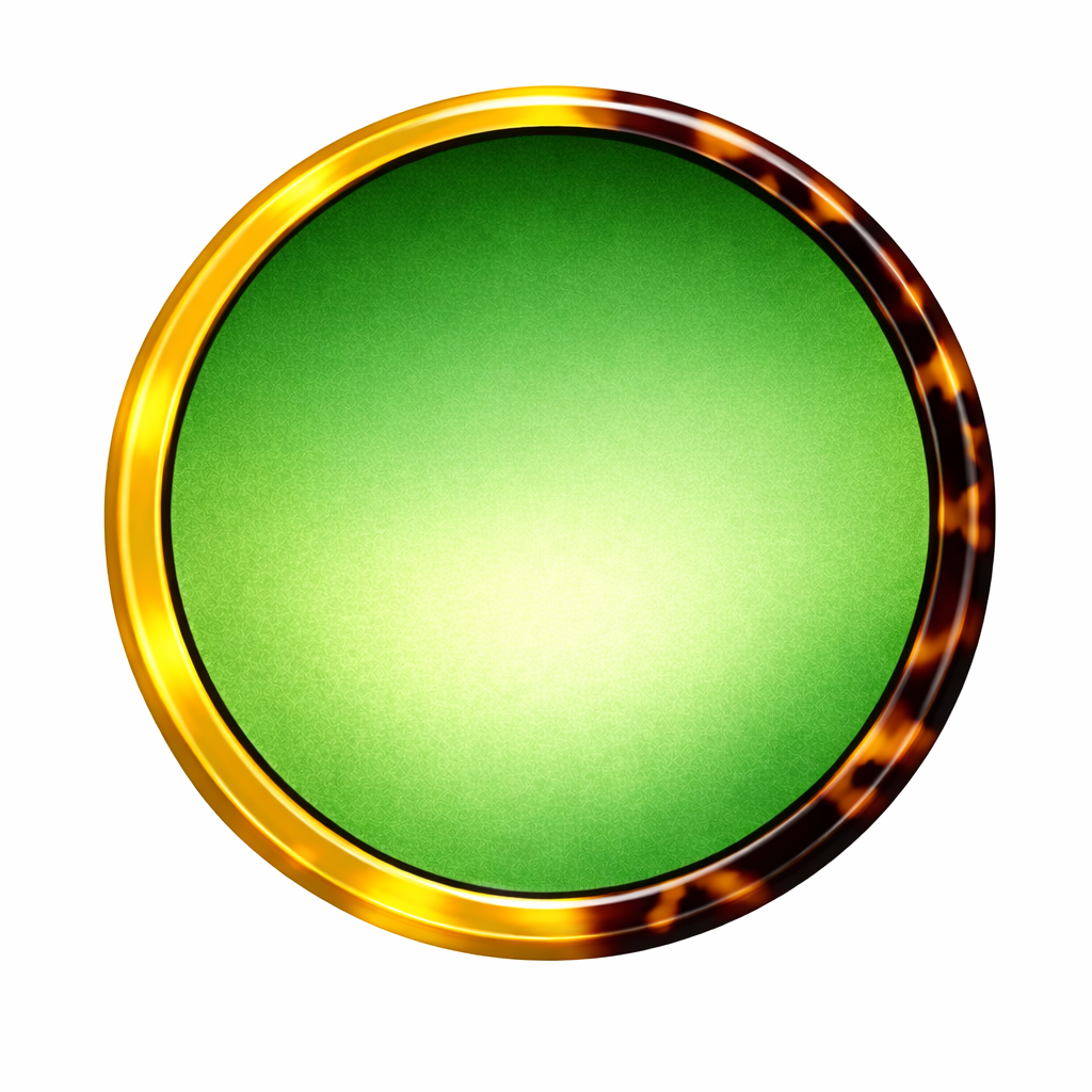 YELLOW/TORTOISE – GREEN